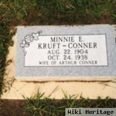 Minnie Elizabeth Kruft Conner