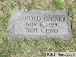 Harold G Carr