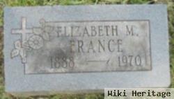 Elizabeth M France