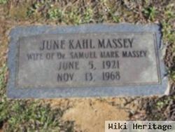 June Kahl Massey