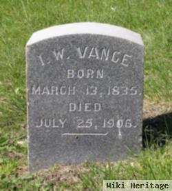 Isham W. Vance