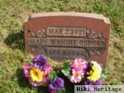 Mary Agnes Wright Osborn