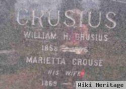 Marietta Crouse Crusius