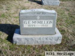 G. E. Mcmillion