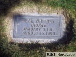 Jean Whitney Brown