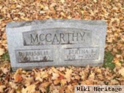 Bertha K Mccarthy