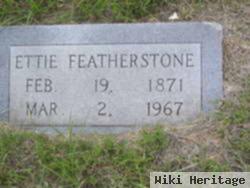 Loretta E "ettie" Cantley Featherston