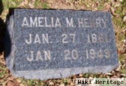 Amelia M. Henry