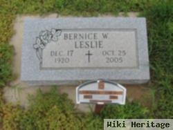 Bernice Wilma Beckwith Leslie