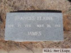 Frances Elaine James