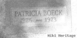 Patricia A Dahlberg Boeck