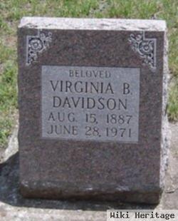 Virginia B Davidson