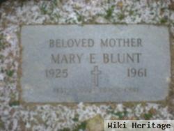 Mary E Blunt