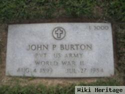 John P Burton