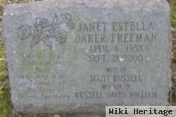 Janet Baker Freeman