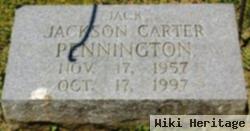 Jackson Carter "jack" Pennington