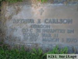 Arthur E Carlson