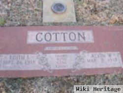 Alvin W Cotton