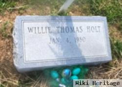 Willie Thomas Holt