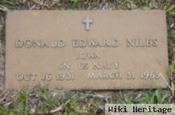 Donald Edward Niles