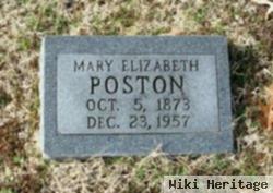 Mary Elizabeth "lizzie" Shackelford Poston