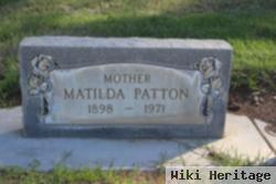 Matilda B Flud Patton