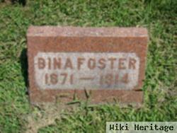 Martha Melvina "bina" Marshall Foster