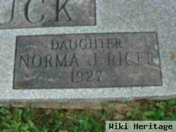 Norma J Ricer