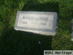 Rosa E Garwood Creed