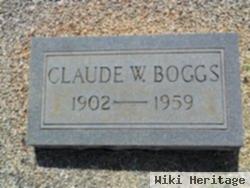 Claude W Boggs