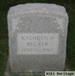 Kathryn M. Sweinhart Becker