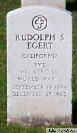 Rudolph S Egert