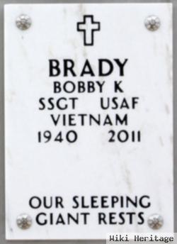 Bobby K Brady