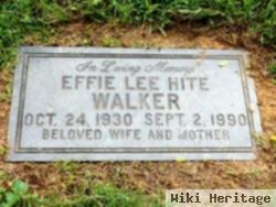 Effie Lee Hite Walker