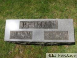 Bertha M Reiman