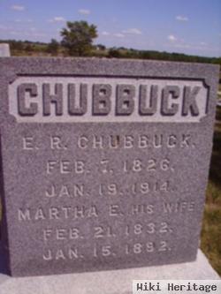 Martha E Chubbuck