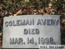 Coleman W Avery