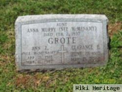 Ann Zilda Mcmenamy Grote