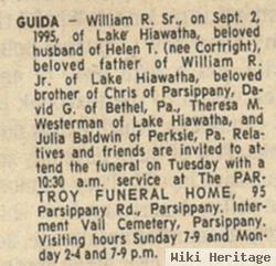 William R. Guida, Sr