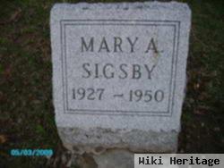 Mary E. Sigsby