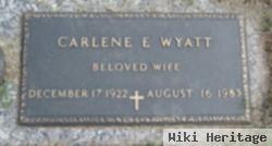 Mary Carlene Eanes Wyatt