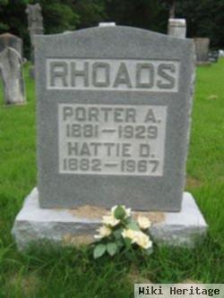 Hattie D. Rhoads