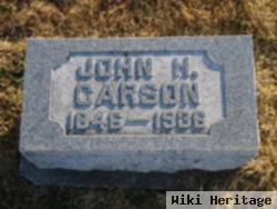 Corp John Hugh Carson