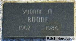 Yvonne M. Hester Boone