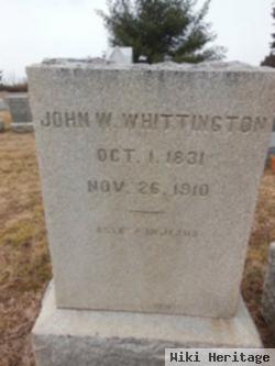 John W Whittington