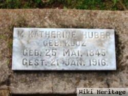 M. Katherine Gloe Huber