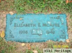 Elizabeth E. Mcafee