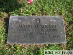 Albert O Koerth