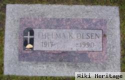 Thelma K Olsen