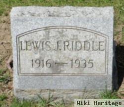 Lewis J. Riddle